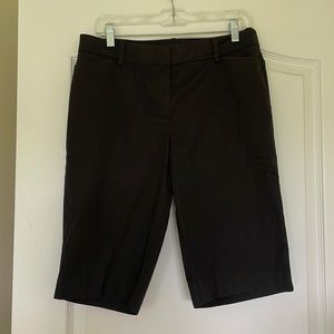 Talbots Black 13” Perfect Short in Size 8
